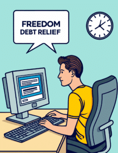 freedom debt relief login