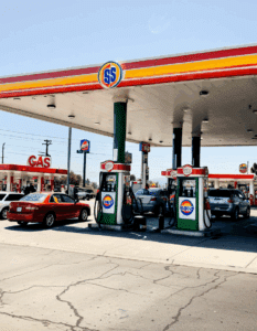 gas prices in california